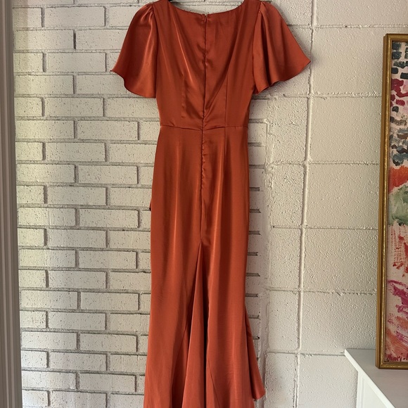 Lulu’s Copper Formal Dress - Picture 3 of 6